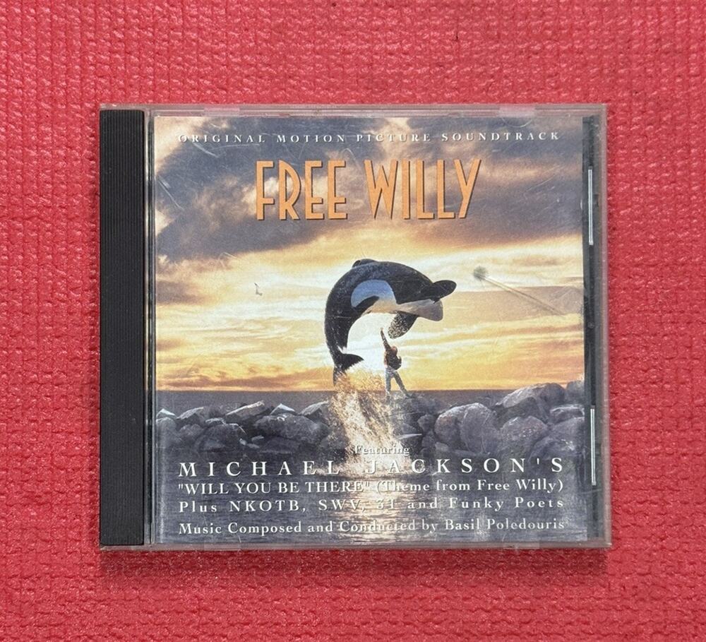 Free Willy Original Motion Picture Soundtrack Music CD Featuring Michael Jackson
